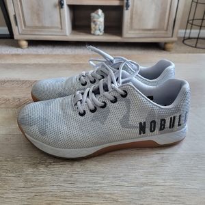 Nobull Grey Camo Women's Trainers Shoes Sz 9